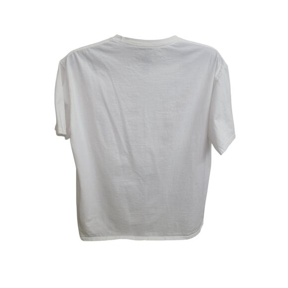 Mens XL Disney Star Wars Darth Vader White Crew Neck T-Shirt - Picture 4 of 9